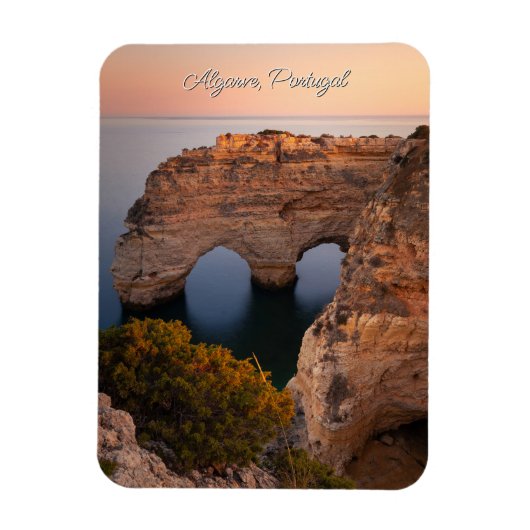 Aangepaste tekst Algarve, Portugal Magneet (Verticaal)