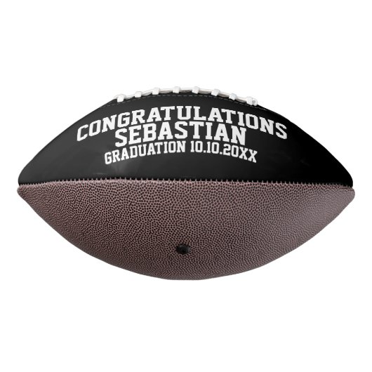 Aangepaste tekst american football (Gedraaid 270)