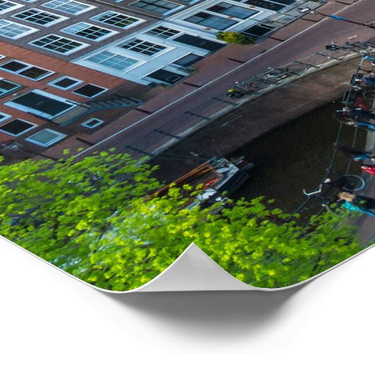 Aangepaste tekst Amsterdam Poster (Hoek)