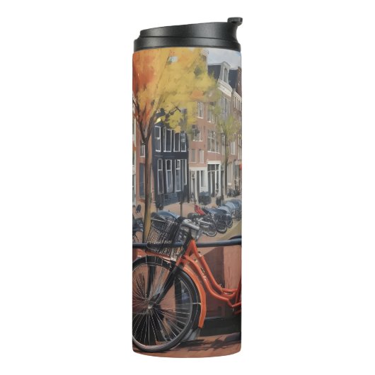 Aangepaste tekst Amsterdam Thermosbeker (Gedraaid links)