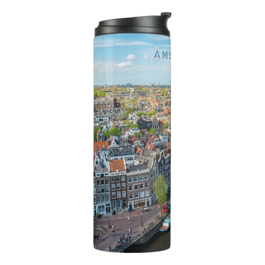 Aangepaste tekst Amsterdam Thermosbeker (Gedraaid links)
