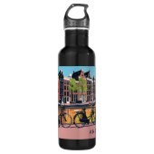 Aangepaste tekst Amsterdam Waterfles (Voorkant)