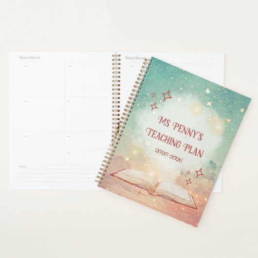 Aangepaste tekst Aquarel Planner (Display)