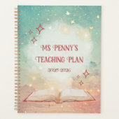 Aangepaste tekst Aquarel Planner (Voorkant)