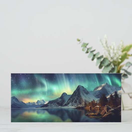 Aangepaste tekst Aurora Borealis (Staand voorkant)