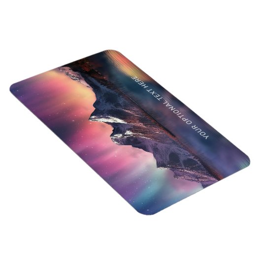 Aangepaste tekst Aurora Borealis Magneet (Rechterzijde)