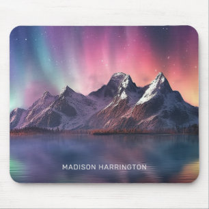 Aangepaste tekst Aurora Borealis Muismat