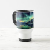 Aangepaste tekst Aurora Borealis Reisbeker (Voorkant links)