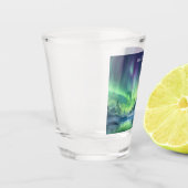 Aangepaste tekst Aurora Borealis Shot Glas (Links)