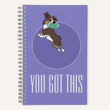 Aangepaste tekst Aussie Fetch Fun Paarse spiraal A