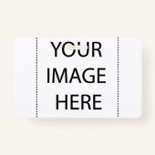 Aangepaste tekst badge (Achterkant)