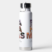 Aangepaste tekst BAHAMAS Waterfles (Rechts)
