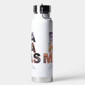 Aangepaste tekst BAHAMAS Waterfles (Links)