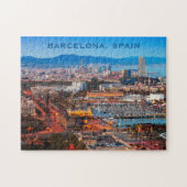Aangepaste tekst BARCELONA-fotopuzzel Legpuzzel (Horizontaal)