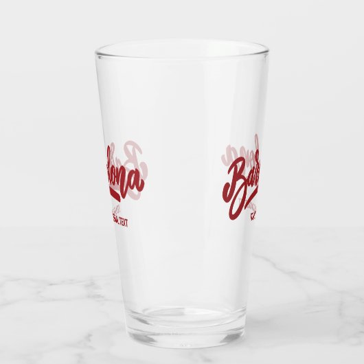 Aangepaste tekst Barcelona Glas (Links)