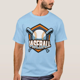 Aangepaste tekst Baseball T-shirt