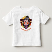 Aangepaste tekst Basis Monkey-kleding Kinder Shirts (Voorkant)