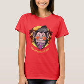 Aangepaste tekst Basis Monkey-kleding T-shirt (Voorkant)