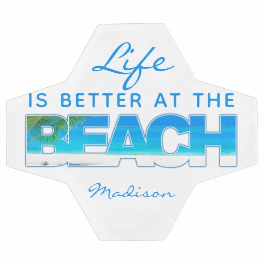 Aangepaste tekst BEACH Voetbal (Enkel)