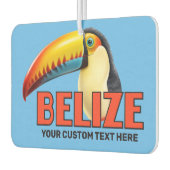 Aangepaste tekst BELIZE Toucan Luchtverfrisser (Links)