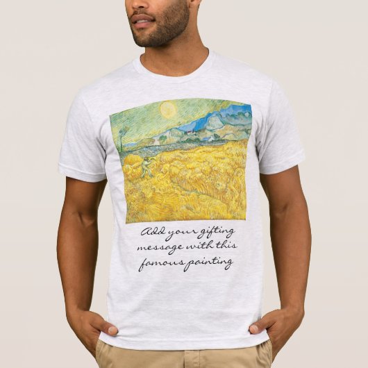 Aangepaste tekst Bella+Canvas Mannen T-shirt met k (Voorkant)