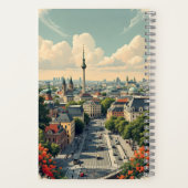 Aangepaste tekst Berlijn, Duitsland Notitieboek (Achterkant)