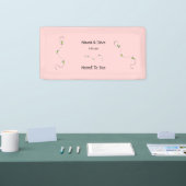 Aangepaste tekst 'Bestemd om bij te zijn' Spandoek (Beurs)