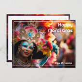 Aangepaste tekst betoverde openbaring, briefkaart (Voorkant / Achterkant)