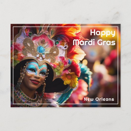 Aangepaste tekst betoverde openbaring, briefkaart (Voorkant)