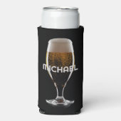 Aangepaste tekst Bierglas Seltzer Blikjeskoeler (Seltzer Voorkant)