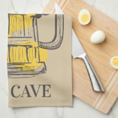 Aangepaste tekst Bijenisolatie Theedoek (Quarter Fold)