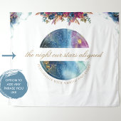 Aangepaste tekst, bloemig hemels fotobehang wandkleed