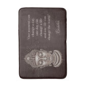 Aangepaste tekst Boeddha Citaat badmatten (Voorkant Verticaal)