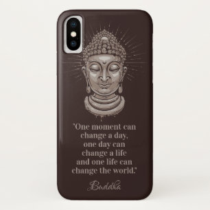 Aangepaste tekst Boeddha Quote telefoongesprekken Case-Mate iPhone Case