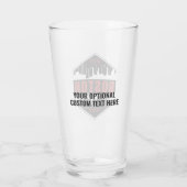 Aangepaste tekst Boston Massachusetts Glas (Achterkant)