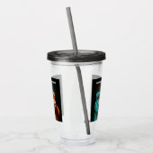 Aangepaste tekst Bowling Strike Acryl Drinkbeker (Links)