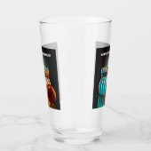 Aangepaste tekst Bowling Strike Glas (Rechts)