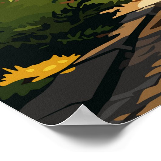 Aangepaste tekst Braga Portugal Poster (Hoek)