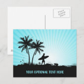 Aangepaste tekst briefkaart voor doorverbinden (Voorkant / Achterkant)