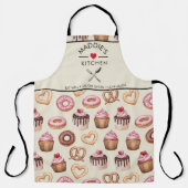 Aangepaste tekst Brood Bakker Patroon Schort (Voorkant)