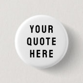Aangepaste tekst cadeau ronde button 3,2 cm (Voorkant)