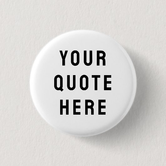 Aangepaste tekst cadeau ronde button 3,2 cm (Voorkant)