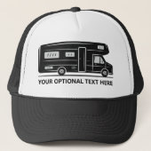 Aangepaste tekst Camper Van Trucker Pet (Voorkant)