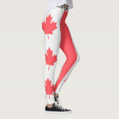 Aangepaste tekst Canada Voetbal Leggings (Rechts)