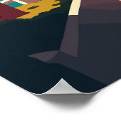 Aangepaste tekst Cascais Portugal Poster (Hoek)