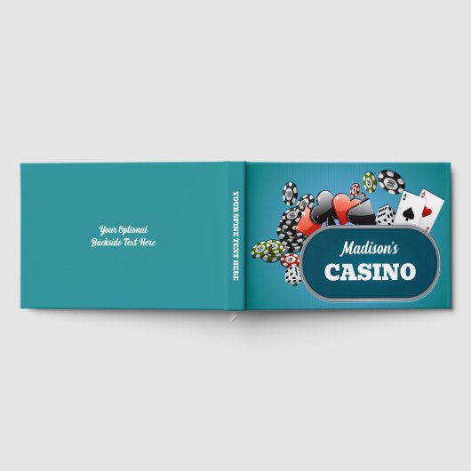 Aangepaste tekst Casino / Poker Gastenboek (Volledig)