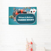 Aangepaste tekst Casino / Poker Spandoek (Insitu)