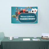 Aangepaste tekst Casino / Poker Spandoek (Beurs)