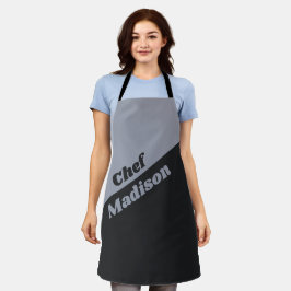 Aangepaste tekst Chef-pron Schort