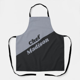 Aangepaste tekst Chef-pron Schort